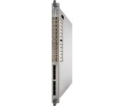 Juniper MPC5EQ-40G10G 6-port 40GbE or 24-port 10GbE with HQoS; supports 1 million queues and 128,000 sessions; includes full scale L2/L2.5 and reduced scale L3 features.