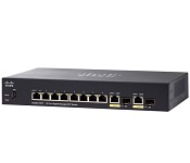 Cisco SG350-10SFP-K9-AU SG350-10SFP 10-Port Gigabit Managed SFP Switch