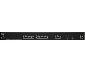 Cisco SG350XG-2F10-K9-AU SG350XG-2F10 Series Managed Switches 10x 10 Gigabit Ethernet 10GBase-T copper port 2 x 10 Gigabit Ethernet SFP+ (dedicated) 1 x Gigabit Ethernet management port