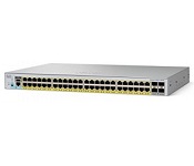 Cisco WS-C2960L-48PQ-LL 48 port 10/100/1000 Ethernet PoE+ ports, 4 x 10G SFP+