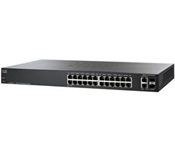 Cisco SLM224GT SF200-24 Series 24 10/100 ports 2 combo mini-GBIC ports