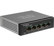 Cisco SG100D-05  Series 5 10/100/1000 ports Unmanaged Gigabit desktop switch
