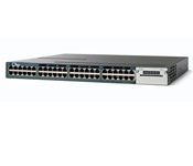 Cisco WS-C3560X-48P-L Catalyst 3560X Series Standalone 48 10/100/1000 Ethernet PoE+ ports, with 715W AC power supply 1 RU, LAN Base feature set