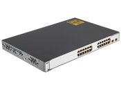 Cisco WS-C3750-24TS-S Catalyst 3750 24 Ethernet 10/100 ports 2 SFP-based Gigabit Ethernet ports 32-Gbps, high-speed stacking bus Innovative stacking technology
